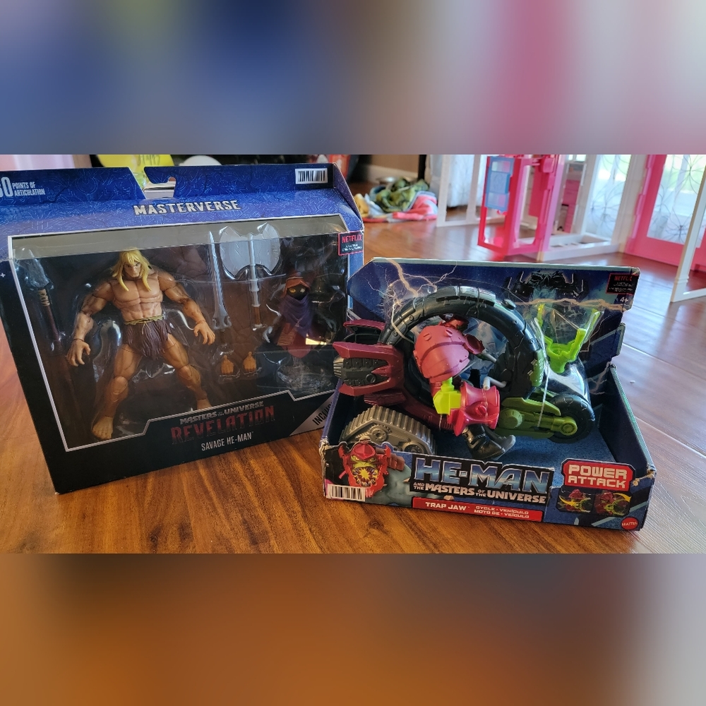 Materverse and the Masters of the Universe 2 pack He-Man